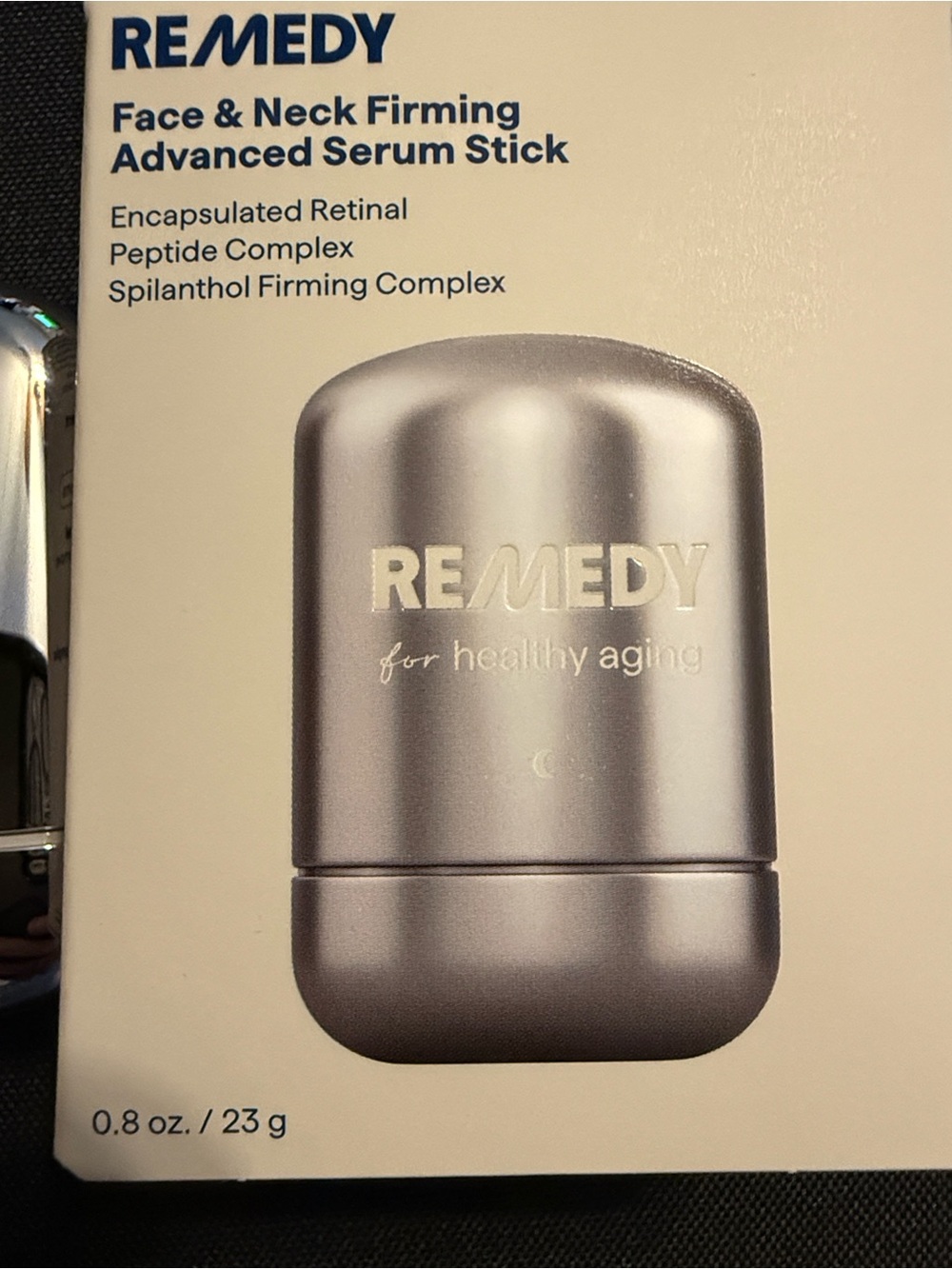 Remedy Face & Neck Firming Advanced Serum Stick — Silver